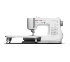 The Singer C7255 sewing machine with bonus extension table