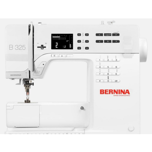 Bernina B325has 23 inbuilt stitches