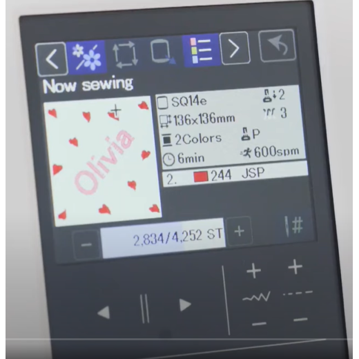 Mc1000 Embroidery Touch Screen